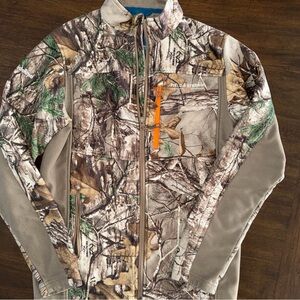 Field & Stream Jacket  Large Youth Brown No Scent C3 Hydrorepel Hunting Camo